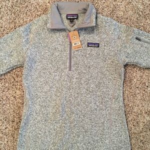 NWT Grey Zip Up Patagonia